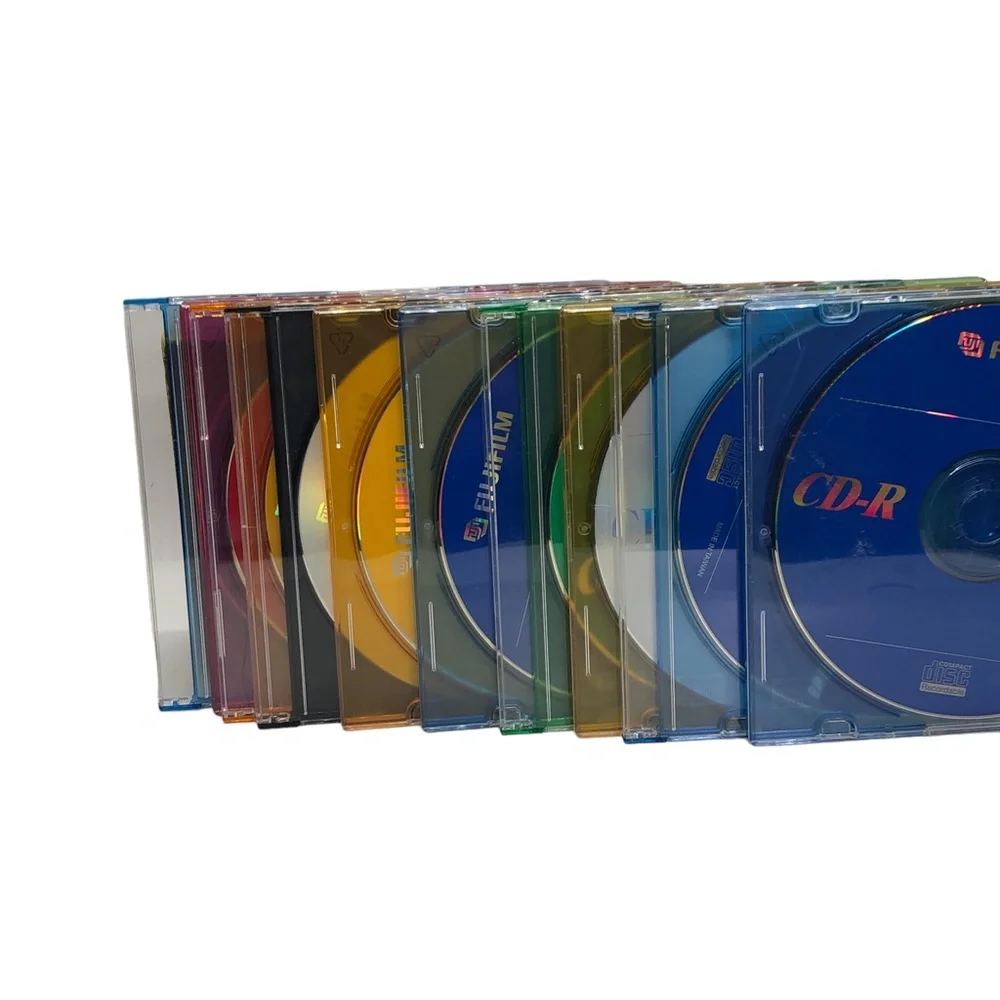 FUJIFILM CD-R Music 10 Slim Pack 80 Min*700MB Disc Recordable -OPEN/NOT SEALED